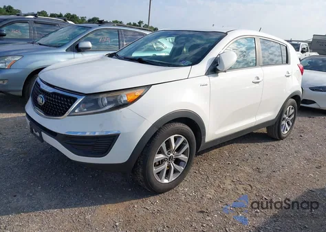 2015 Kia Sportage Lx from USA, damaged, VIN KNDPBCAC7F7705784